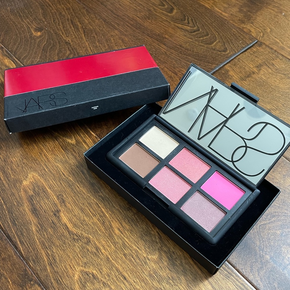 NIB NARS Danmari Cheek Orgasm Desire Casino Hungry Heart 6-Pan Palette LE